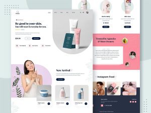 طراحی سایت آرایشی زیبایی