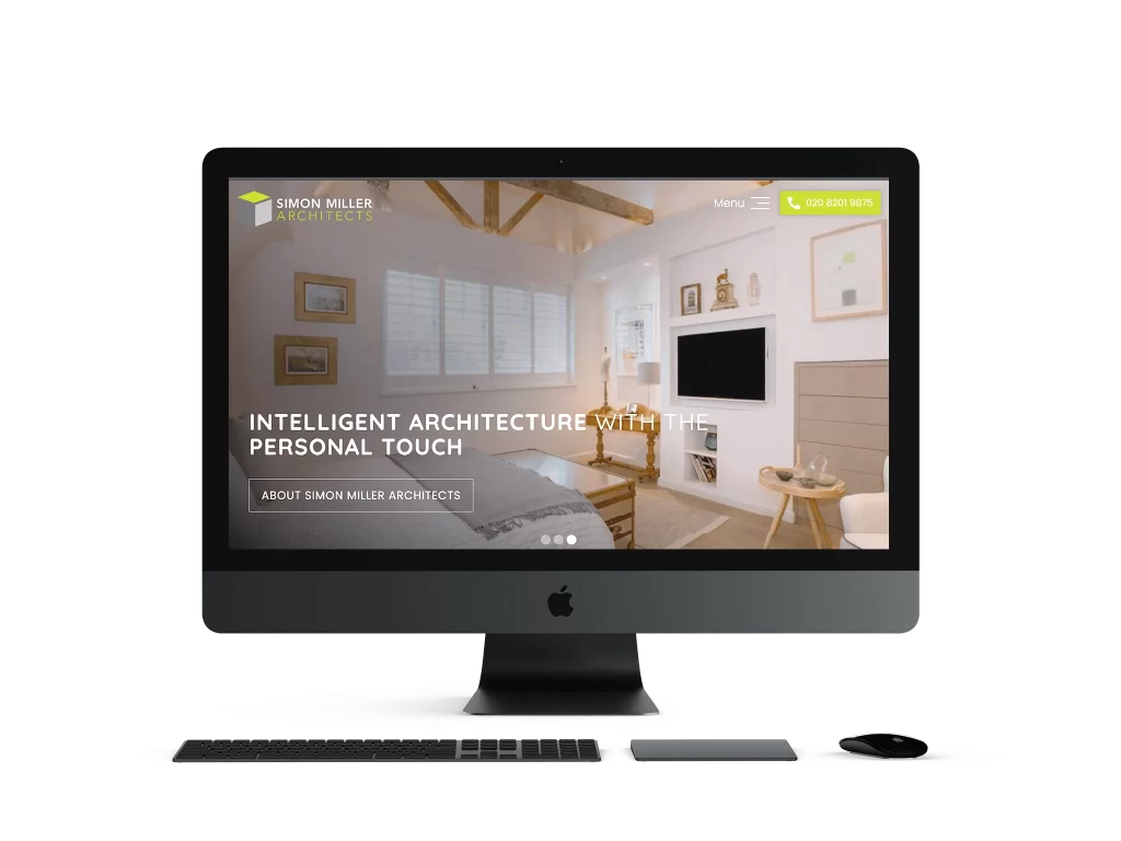 طراحی وبسایت حرفه ای سایت معماری